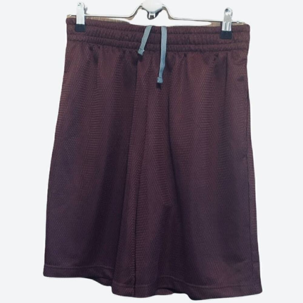 Athletic Works Women's Size Small Shorts Red Activewear Drawstring Workout